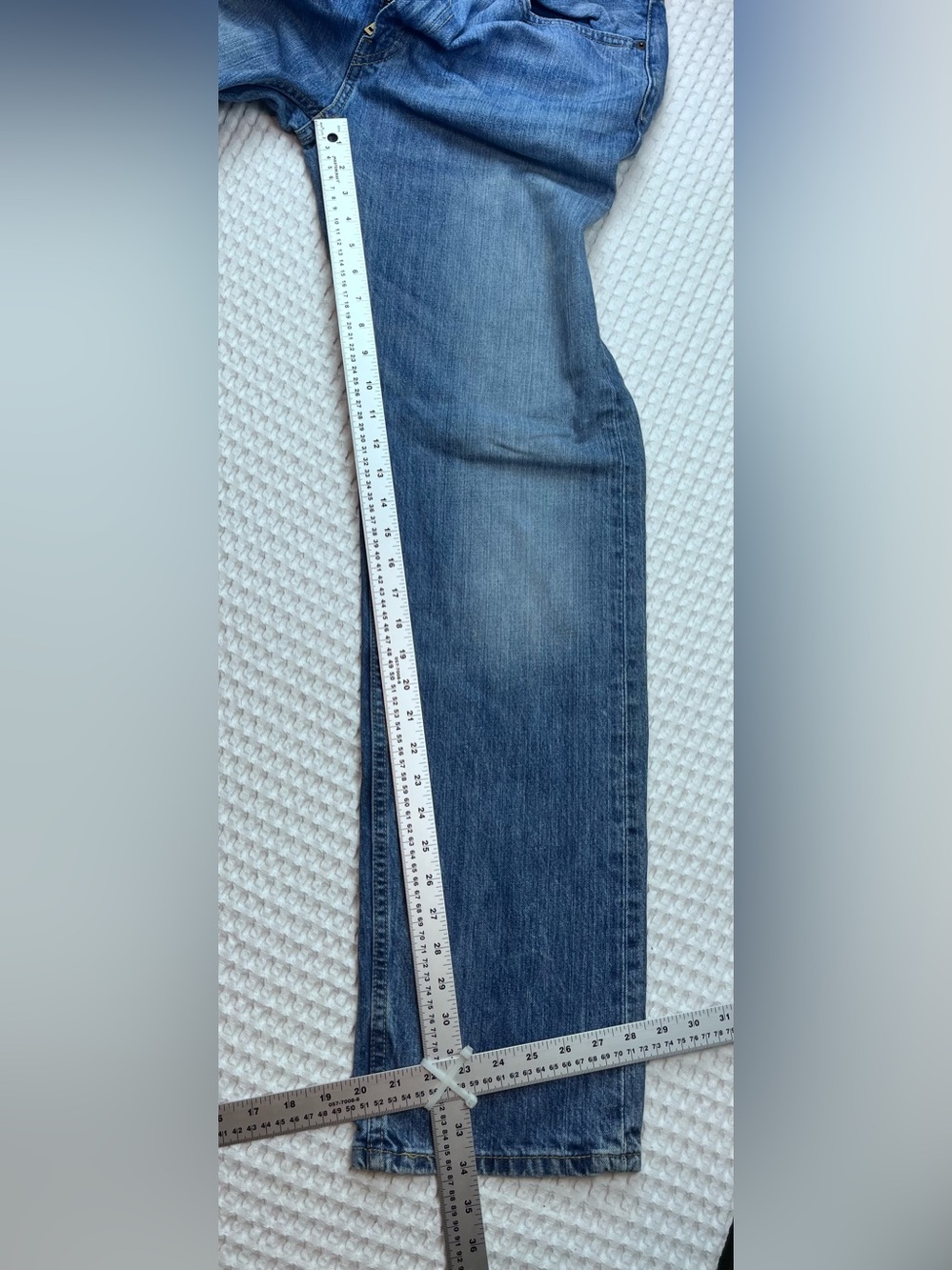 Levi’s 505 Men’s Jeans W36 L34 — Light Wash Straight Leg - Picture 5 of 5